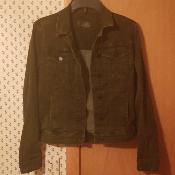 Articles Of Society Jackets & Blazers - Articles of Society Olive Green Jean Jacket Size Small